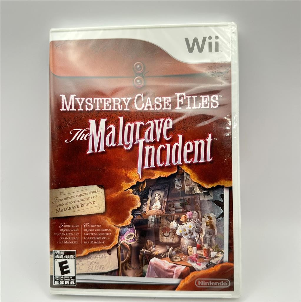 Mystery Case Files: The Malgrave Incident (Nintendo Wii, 2011)
