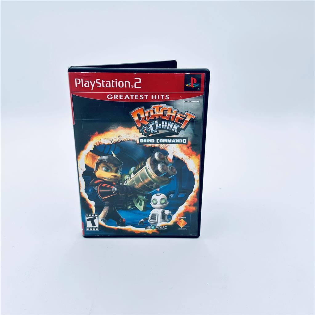 Ratchet and Clank- Going Commando (Greatest Hits) (Sony PlayStation 2, 2004) Com