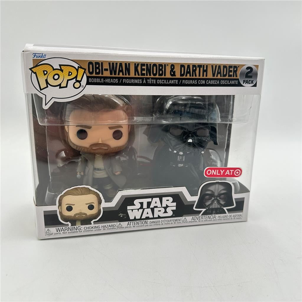 Funko Pop! Vinyl: Star Wars - Obi-Wan Kenobi and Darth Vader- 2 Pack - Target (E
