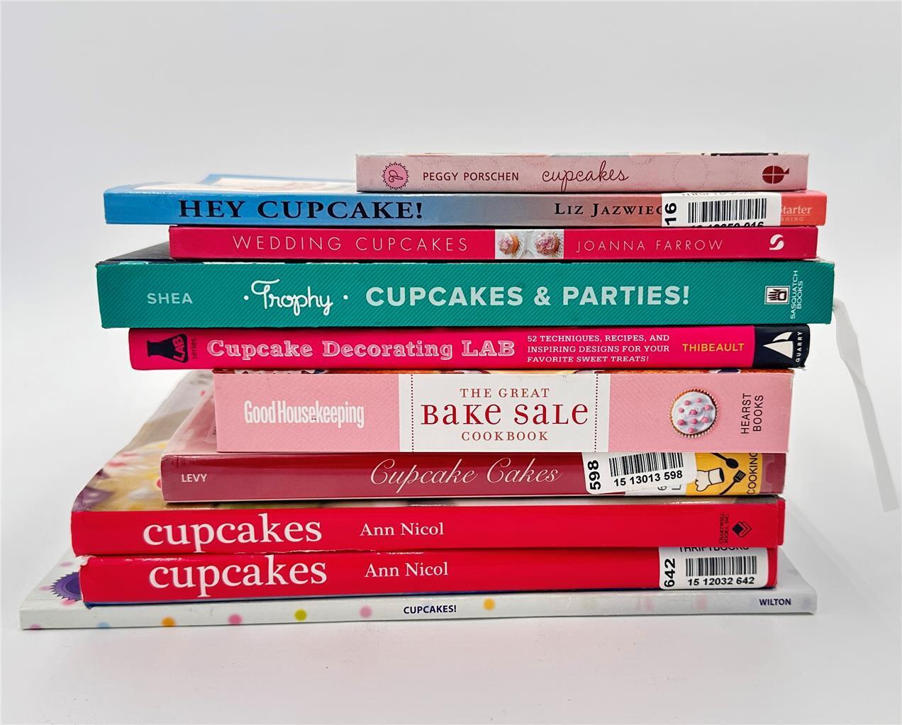 10 Cupcake Cook Books