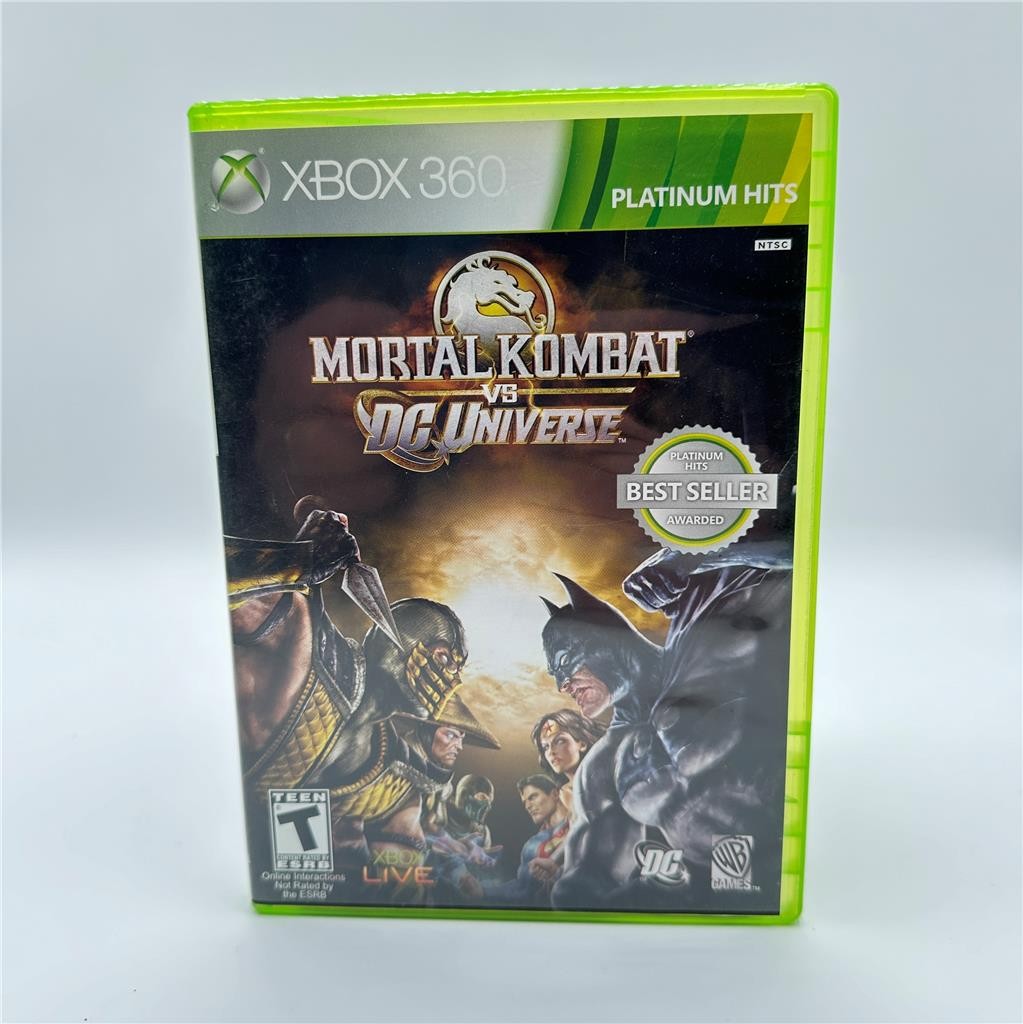 Mortal Kombat vs. DC Universe (Xbox 360, 2008)