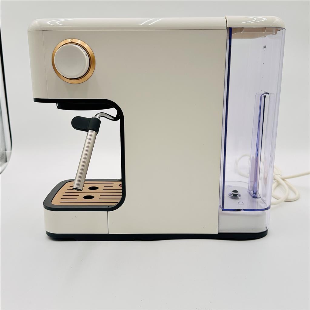 Beautiful Slim Espresso Maker with 20-Bar Pressure White Icing by Drew Barrymore
