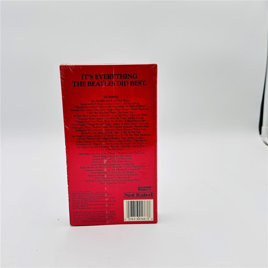 Beatles, The - The Compleat Beatles (VHS, 1994)