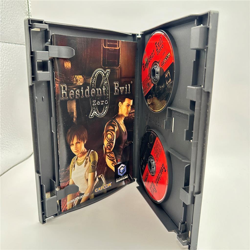 Resident Evil Zero (GameCube, 2002) black label compleate