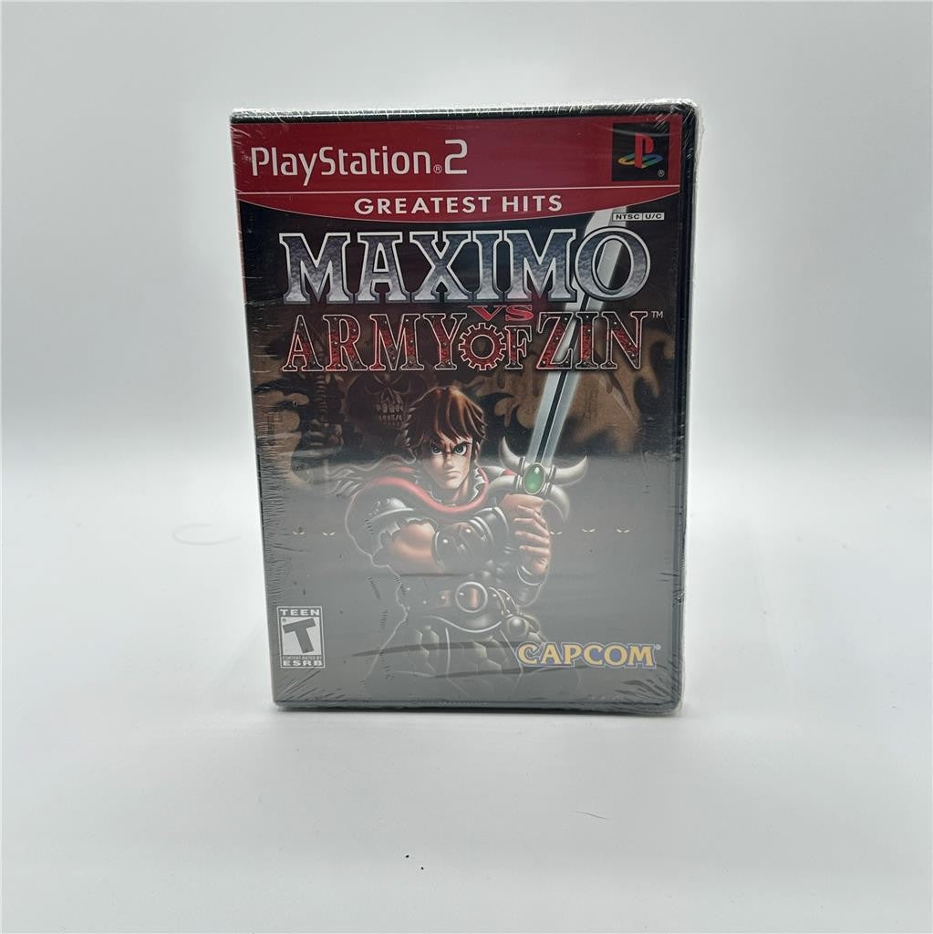 SEALED Maximo vs Army of Zin (Sony PlayStation 2, 2004) Greatest Hits SEALED