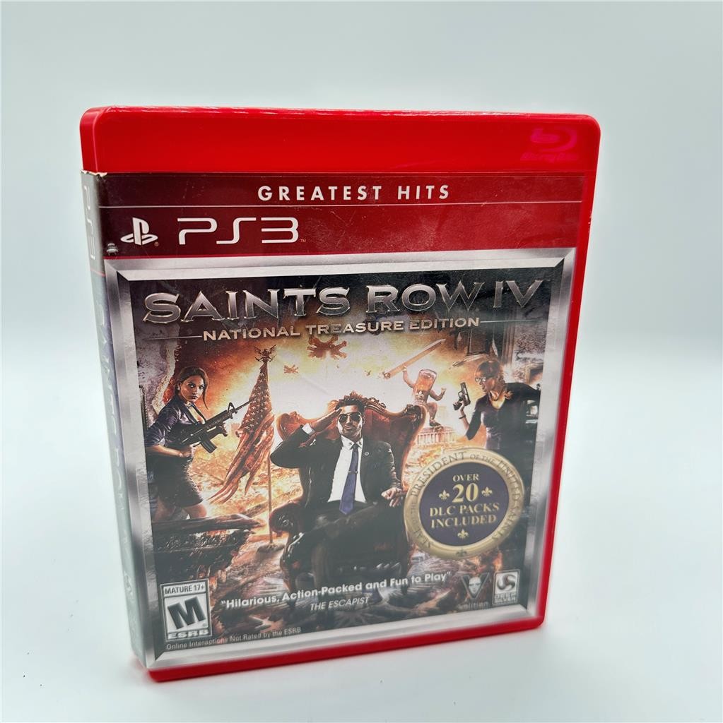 Saints Row IV -- National Treasure Edition (Sony PlayStation 3, 2014)