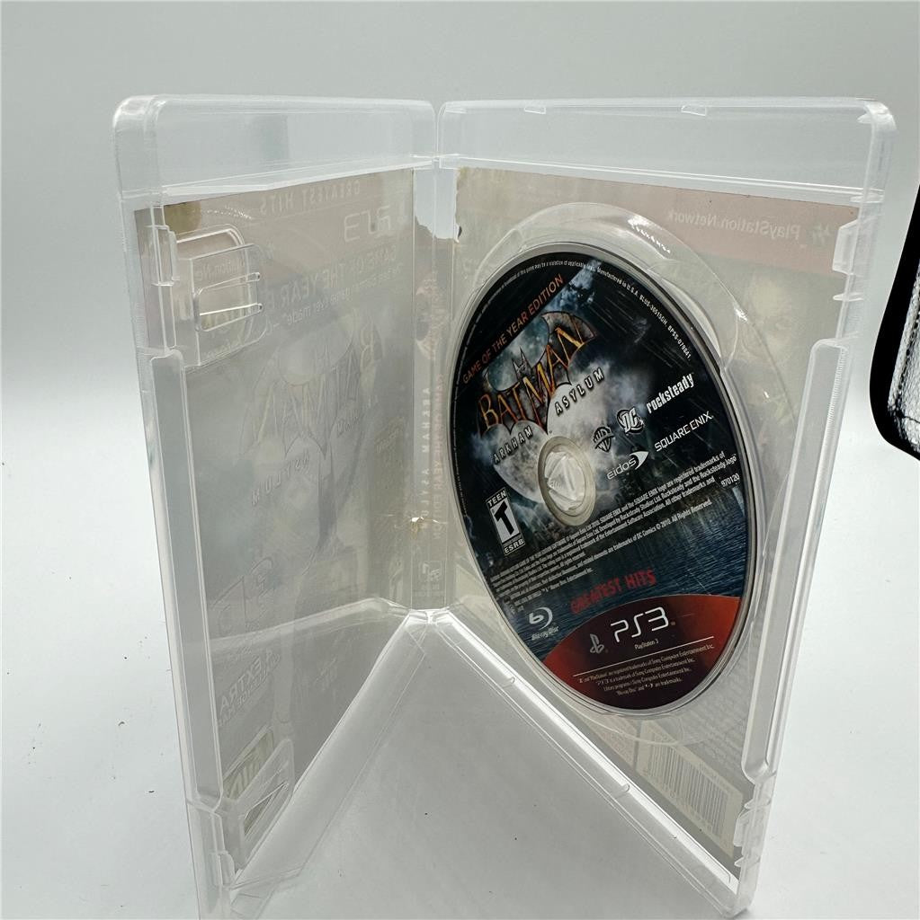 Batman: Arkham Asylum -- Game of the Year Edition (Sony PlayStation 3, 2010)