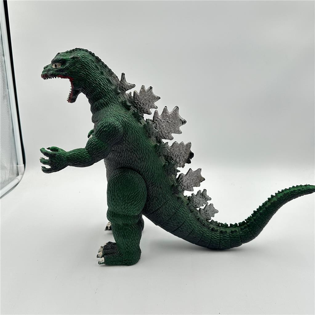 VTG 1985 Imperial Toy Godzilla 13” Articulated Toho Green Big