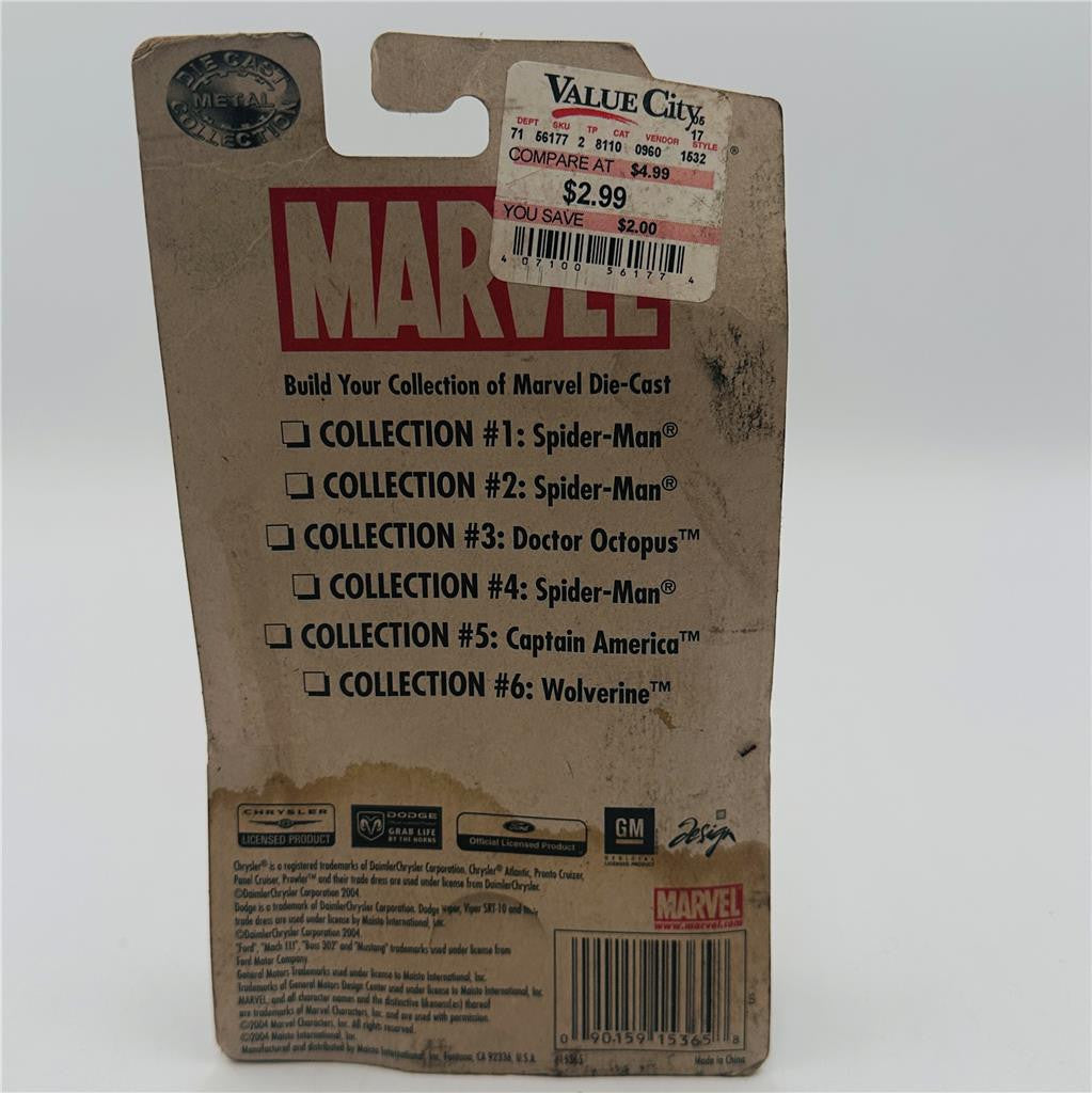 Maisto (2004) Marvel Diecast Collection #2 of 6 Three Pack Spider-Man