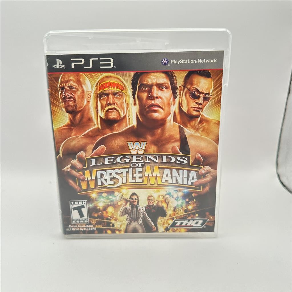 WWE Legends of WrestleMania (Sony PlayStation 3, 2009)