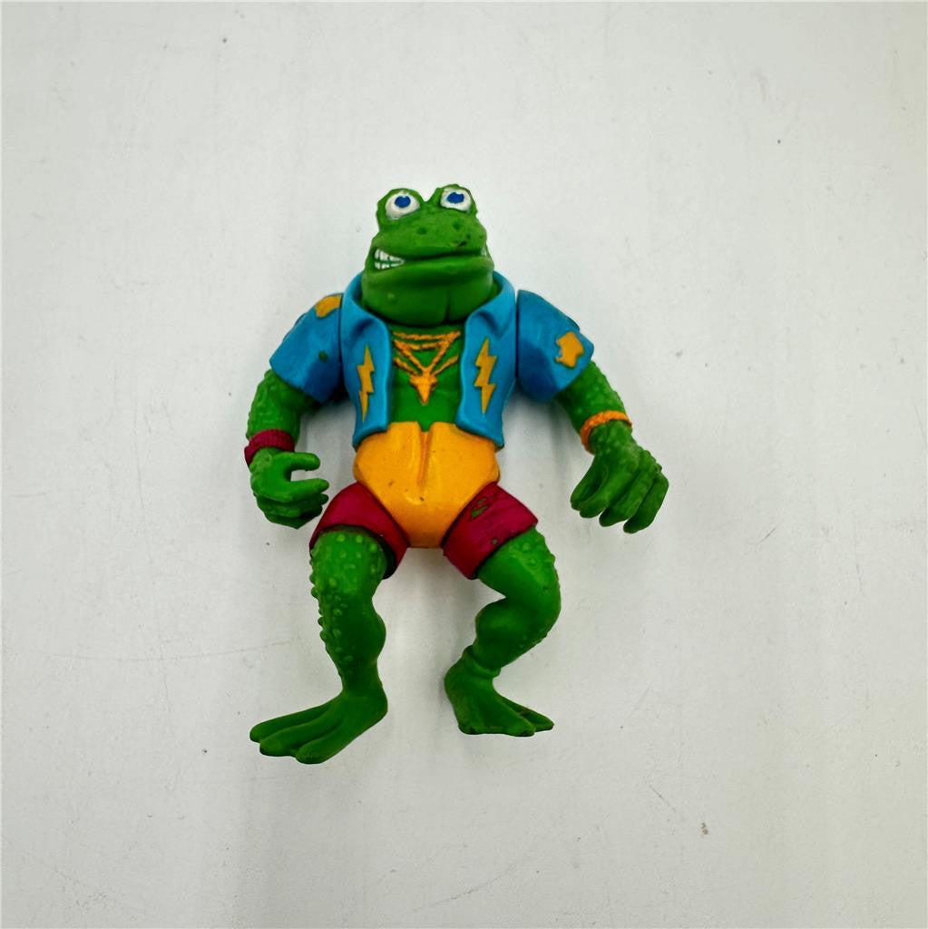 Vintage 1989 Playmate TMNT Genghis Frog  Action Figure