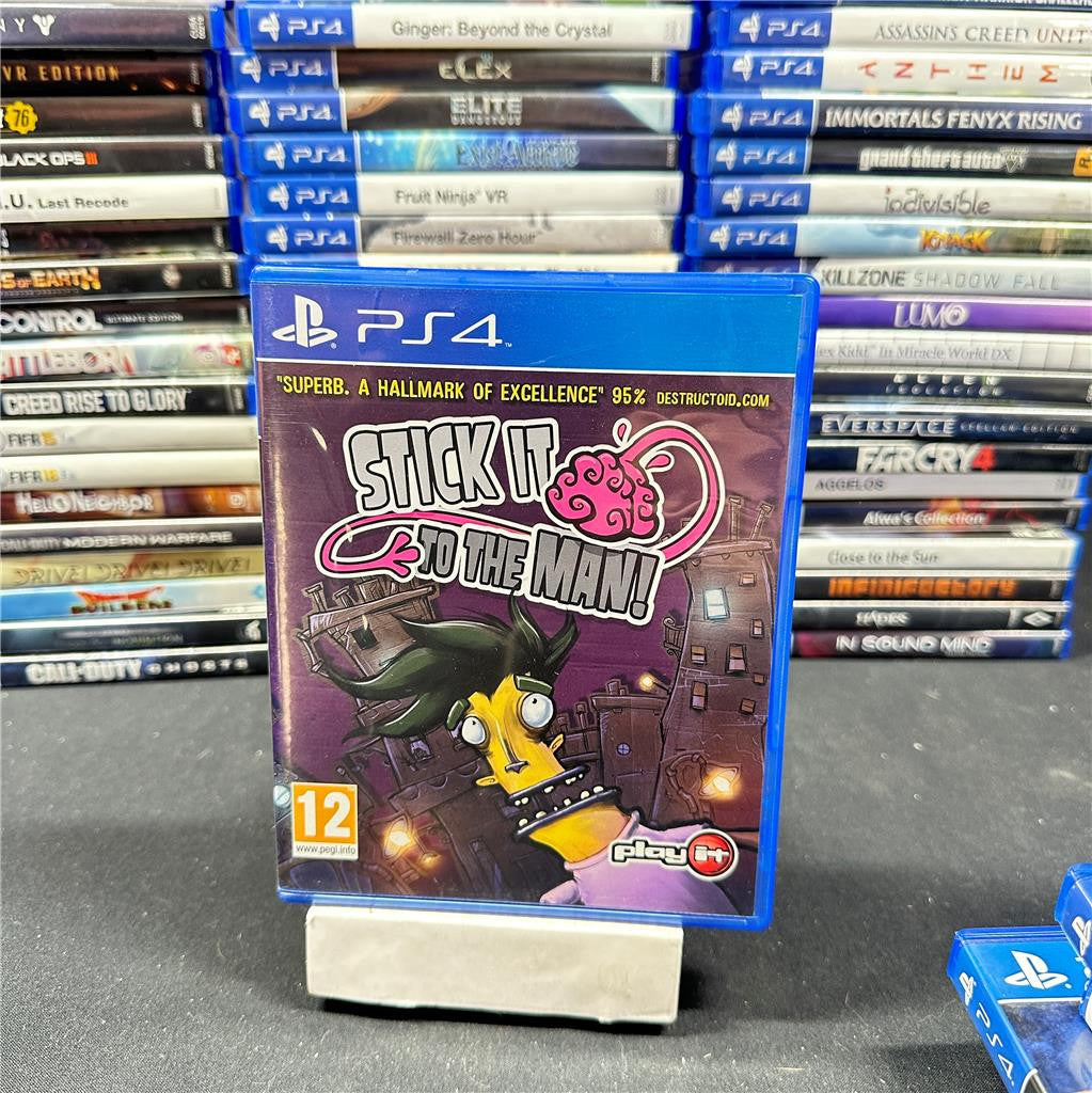 PS4 Stick It to the Man - Sony PlayStation 4