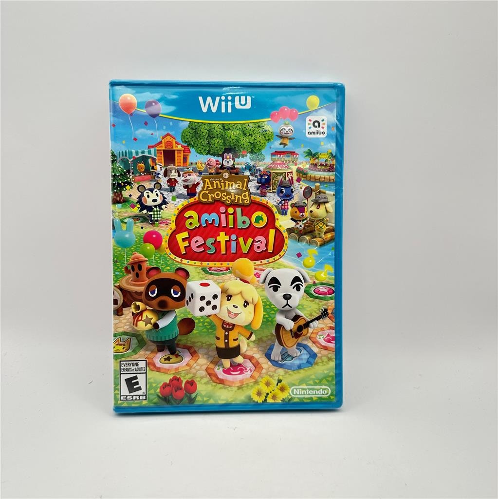 Animal Crossing: Amiibo Festival (Nintendo Wii U, 2015) NEW SEALED