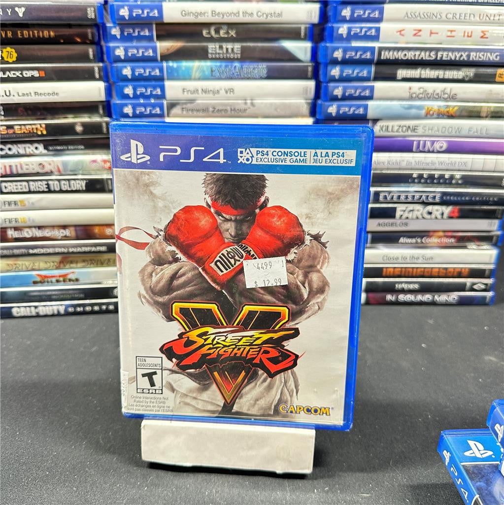 Street Fighter V (Sony PlayStation 4, 2016)