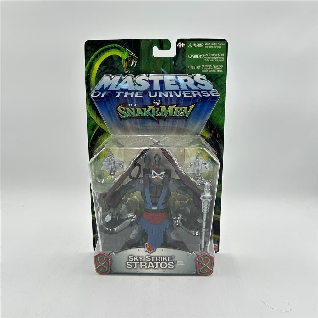 Sky Strike Stratos Masters of The Universe The Snakemen 2003 Action Figure MOTU
