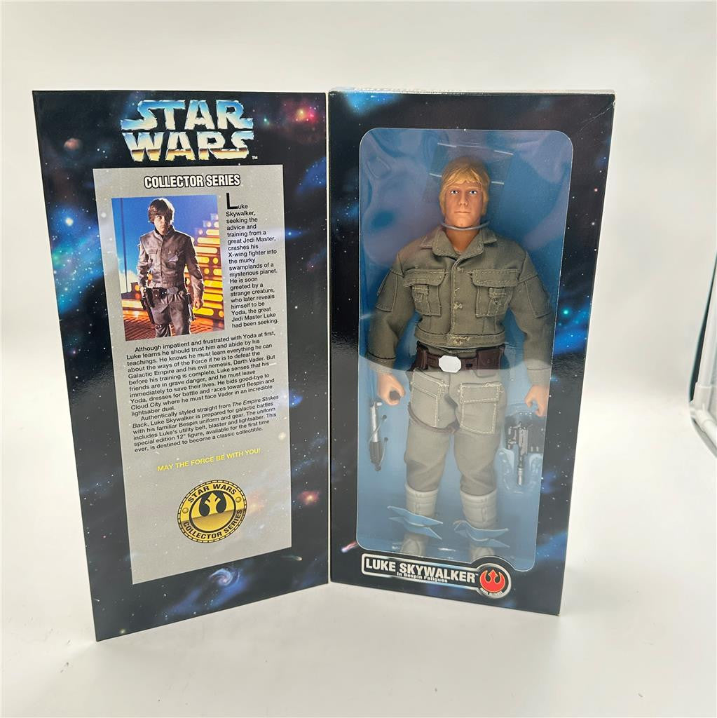 Kenner Star Wars Collector Series 12 Luke Skywalker Doll In Bespin Fatigues ‘96