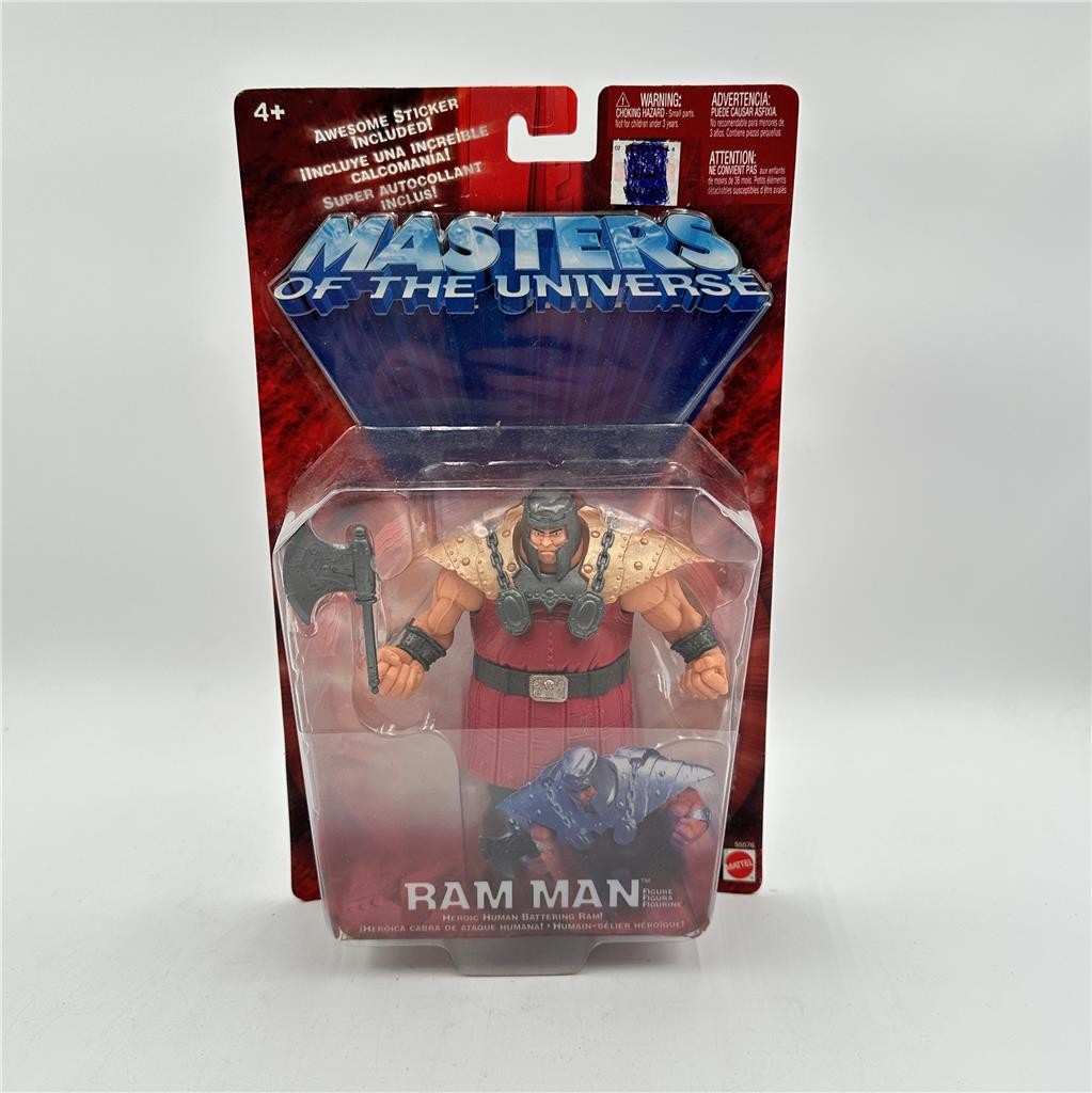 MOC 2002 MASTERS OF THE UNIVERSE MOTU RAM MAN Mattel