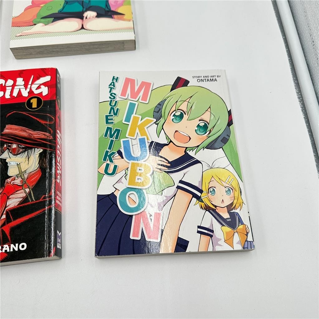 Lot of 7 Anime Graphic Novels