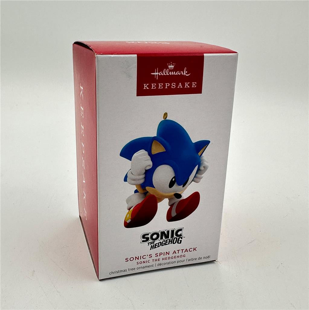 Hallmark Keepsake Christmas Ornament Sonic's Spin Attack Sonic The Hedgehog 2023