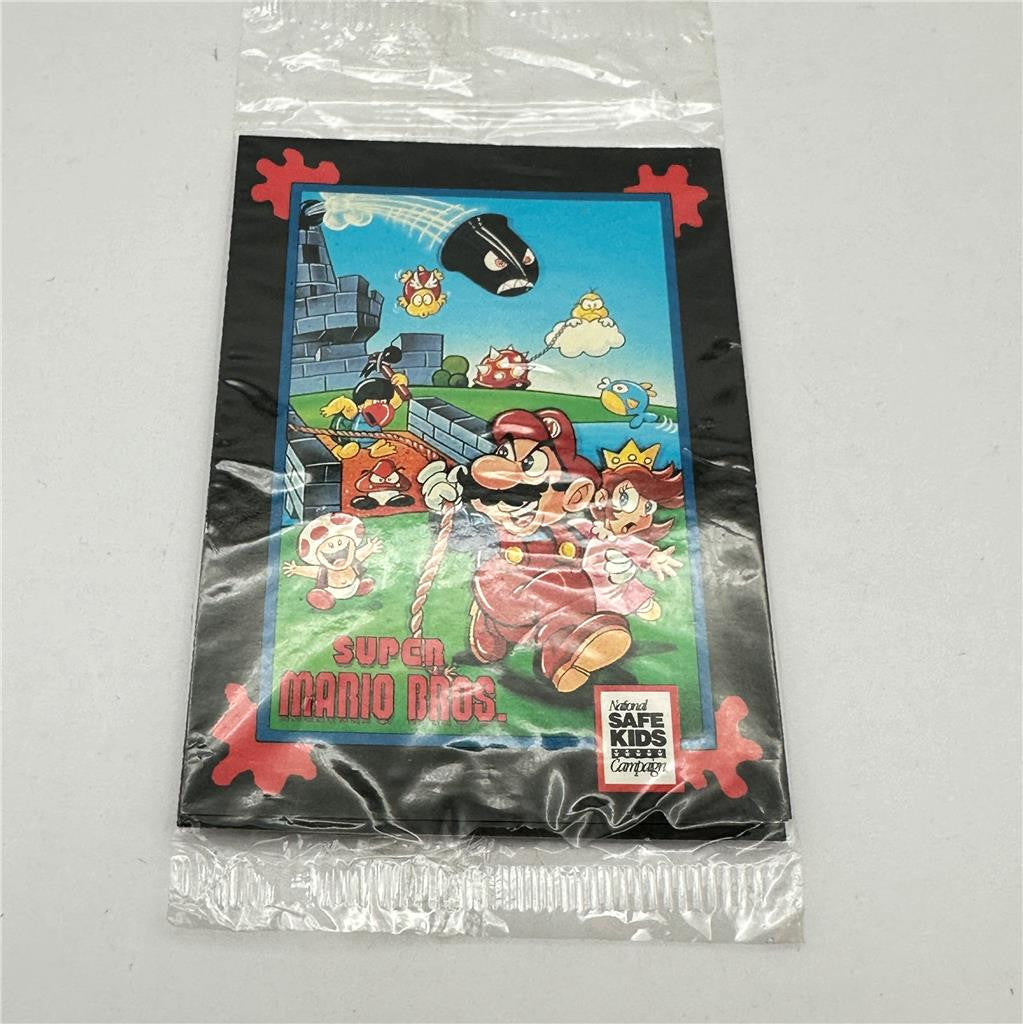 1991 Impel Trading Card Treats - NINTENDO SEALED 3 card pack Mario castle steps
