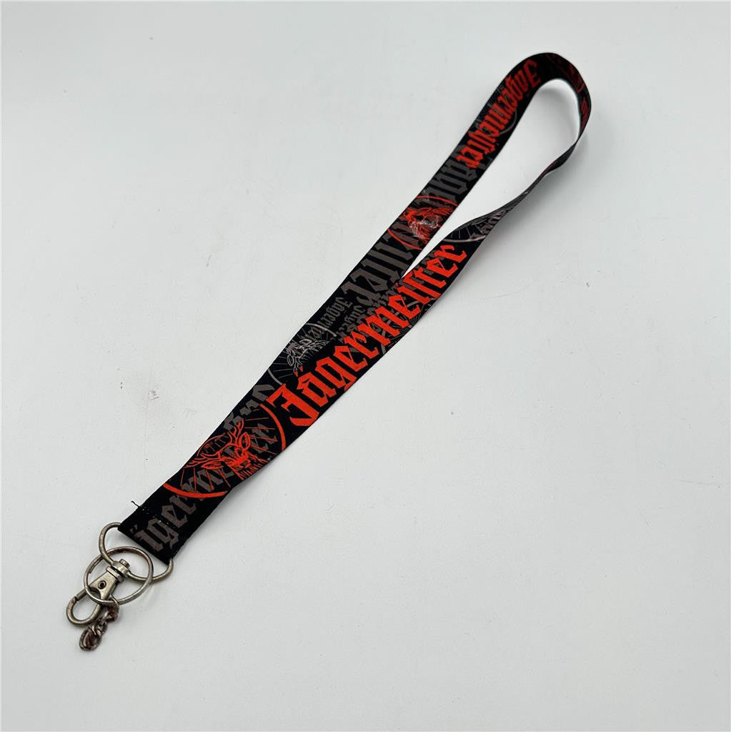Jagermeister Lanyard Keychain Ring ID Badge Holder
