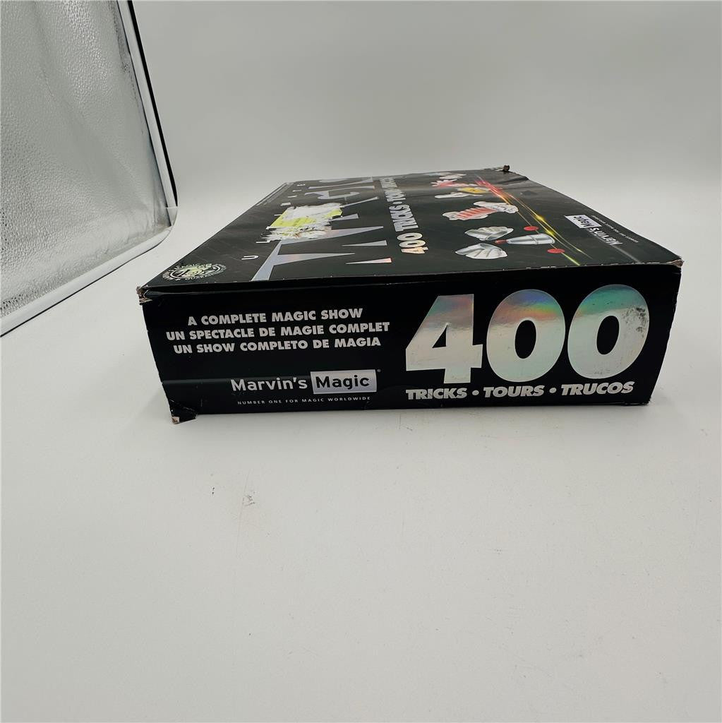 Marvin's Magic Ultimate Magic Set, 400 Tricks & Illusions NEW Box is Damaged