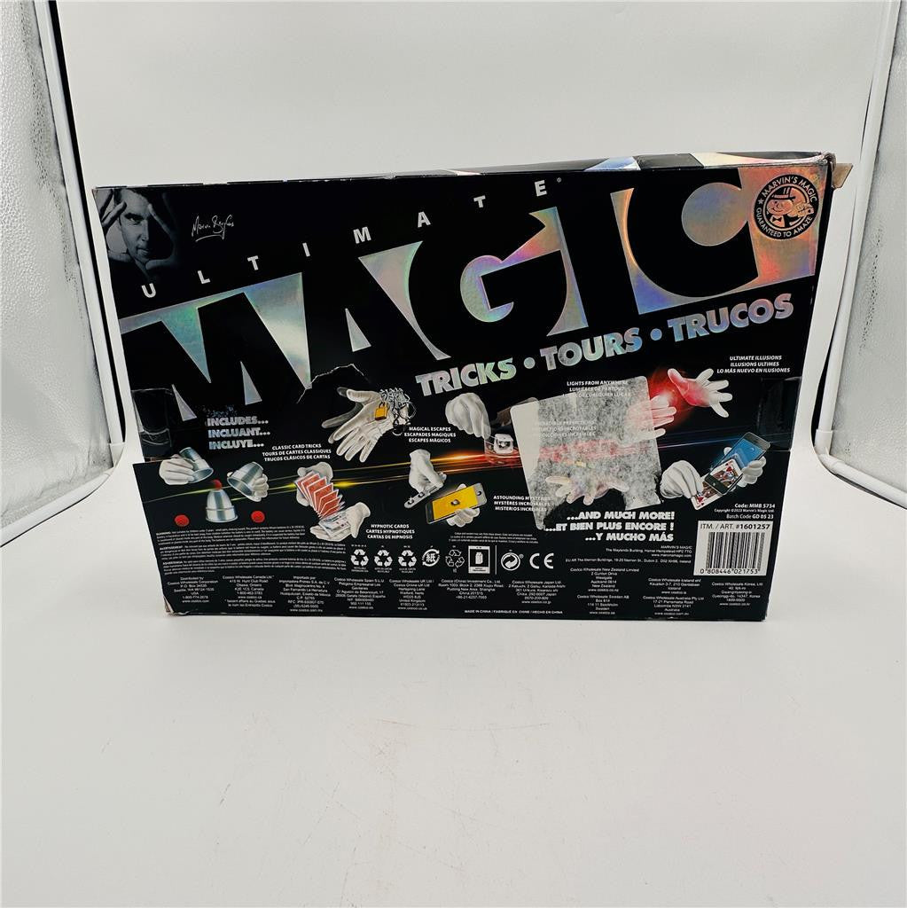 Marvin's Magic Ultimate Magic Set, 400 Tricks & Illusions NEW Box is Damaged