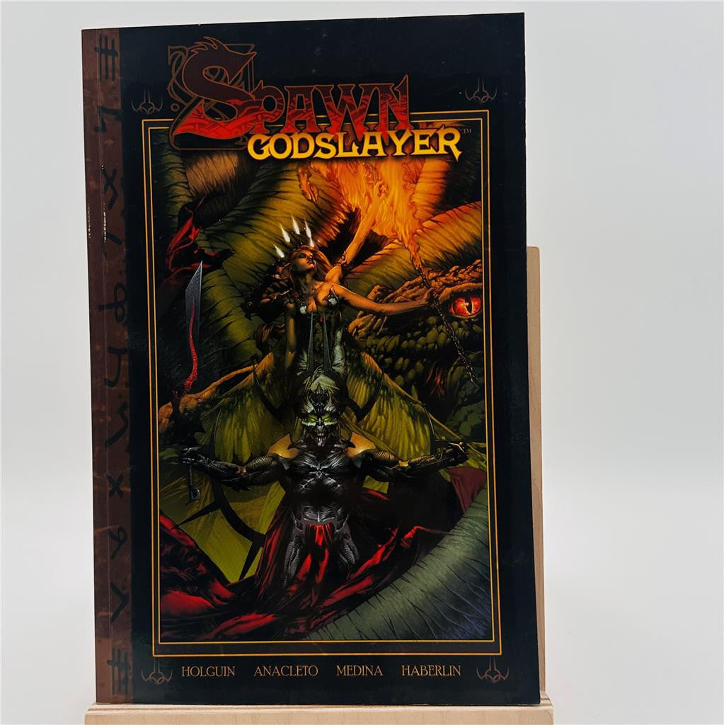 Spawn Godslayer Trade Paperback Mini Graphic Novel Holgun Image Comics