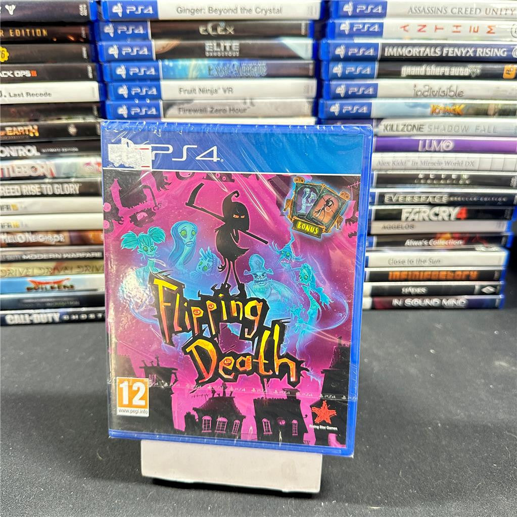 Flipping Death - Sony PlayStation 4 NEW SEALED