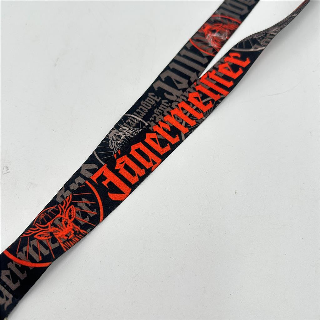 Jagermeister Lanyard Keychain Ring ID Badge Holder