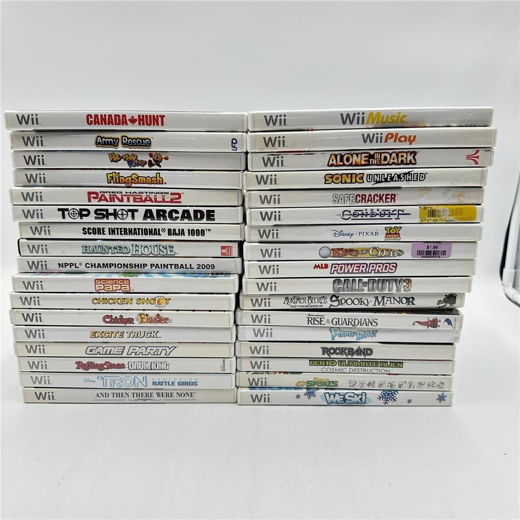 Wii Sports Bundle incls Wii Console, Wii Sports & 34 extra Games! Console Tested