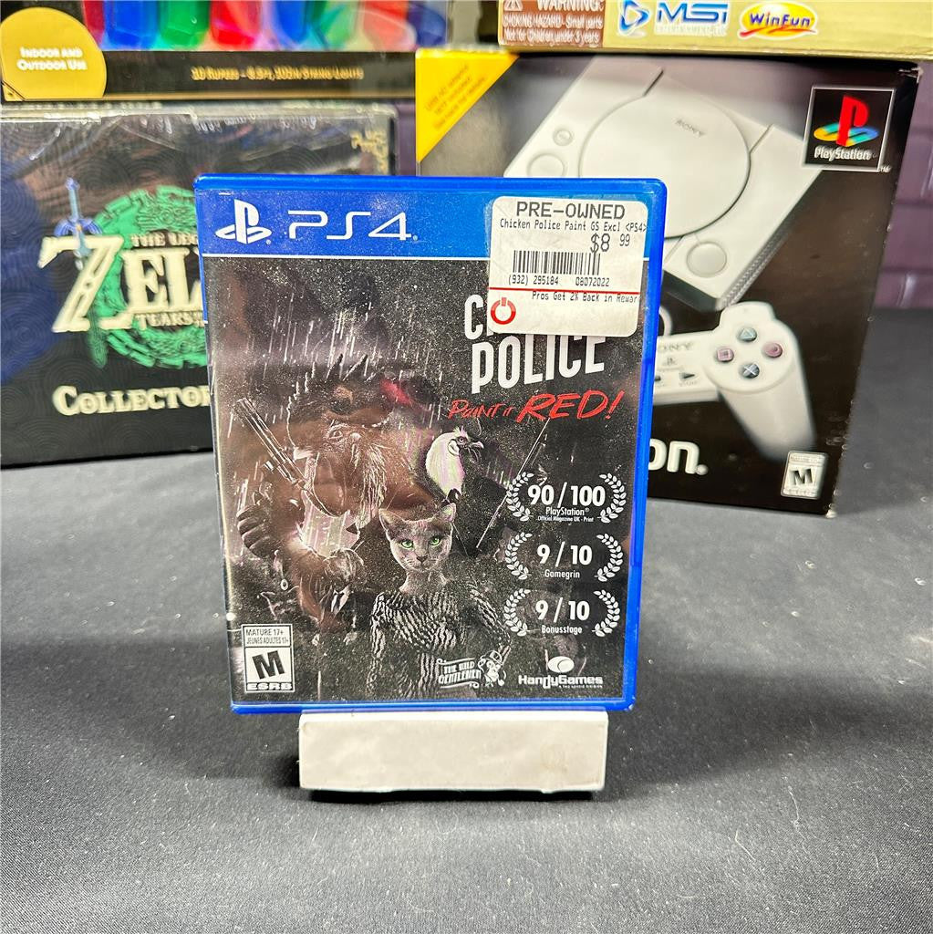 Chicken Police - Paint it Red! PS4 (Playstation 4, 2020)