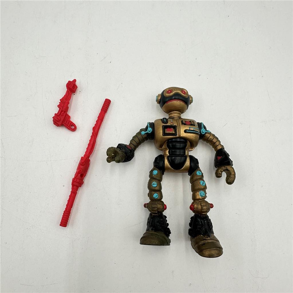 Vintage 1990 Playmates TMNT Fugitoid Action Figures
