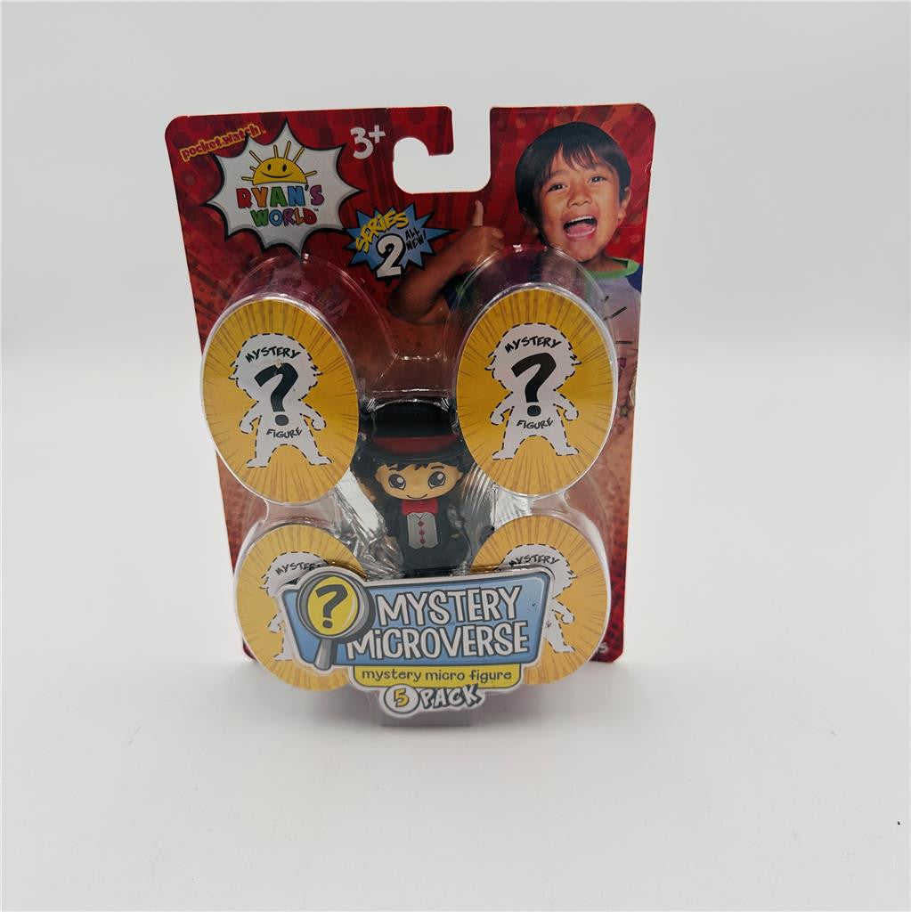 Ryan's World Mystery Microverse 4 Blind Surprise -5 Pack