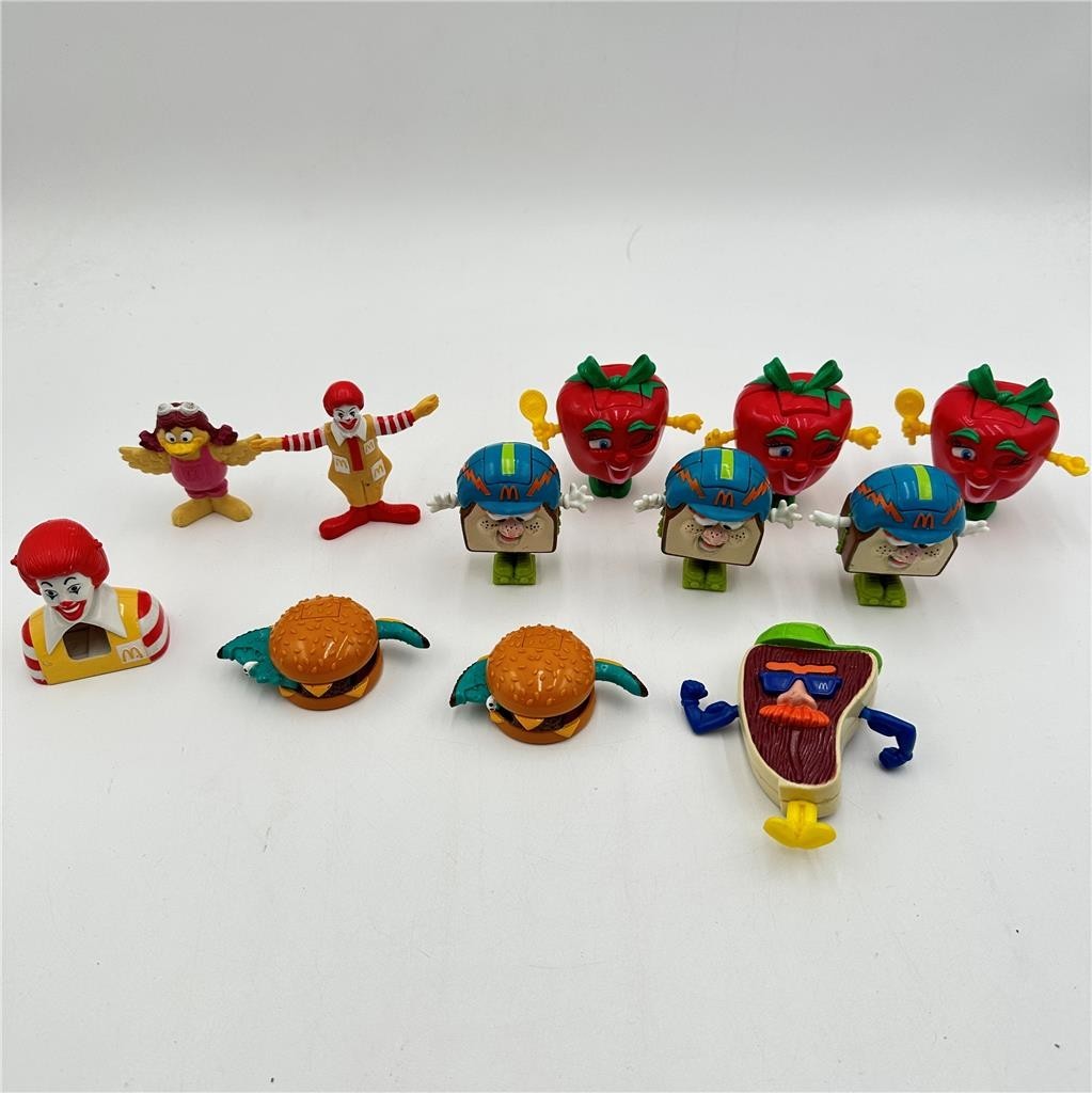 Lot of Vtg 1990s McDonald's Happy Meal Toys