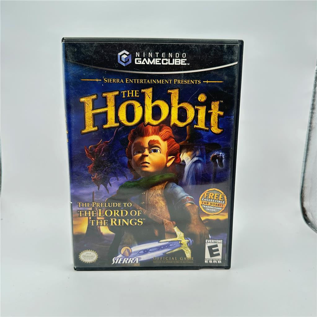 The Hobbit Nintendo Gamecube + Reg Card / Trading Card Complete CIB