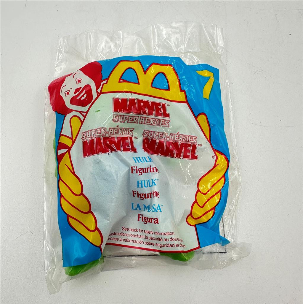 1996 McDonald's Marvel Hulk Sealed Toy