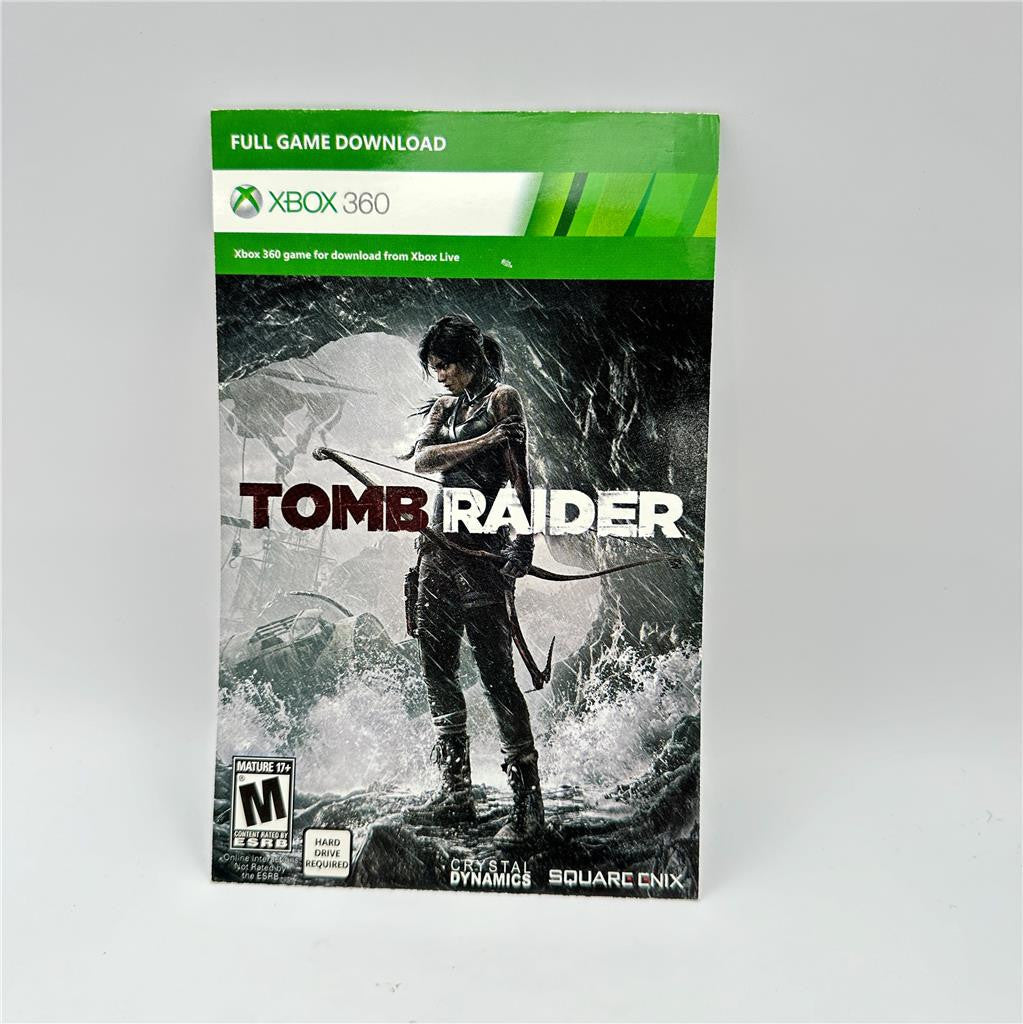 Tomb Raider  - Microsoft Xbox 360 - Code Card Not Used