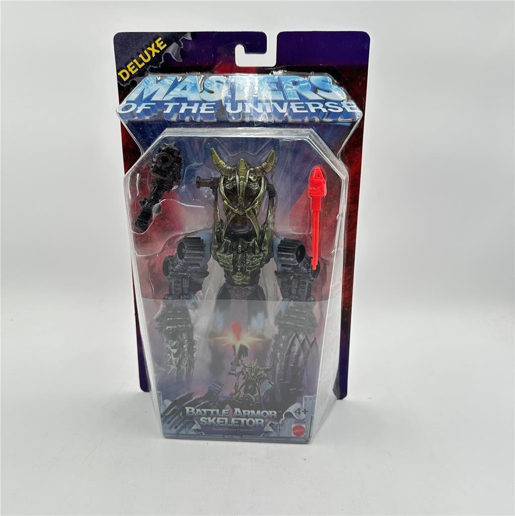 Masters of the Universe Battle Armor Skeletor MOTU Mattel New/In Box 2003