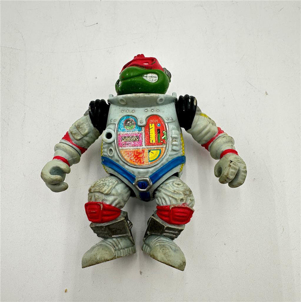 Vintage 1990 Playmates TMNTRaph The Space Cadet Action Figures