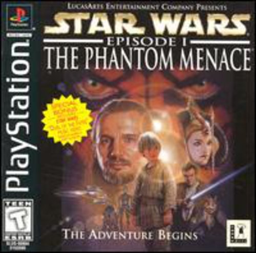 Star Wars Episode I The Phantom Menace PS1 1st Print Complete  WITH INSERTS