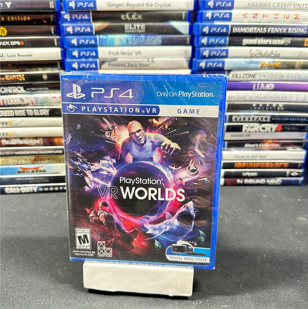 Worlds: VR - Sony PlayStation VR NEW Sealed Loose Disc