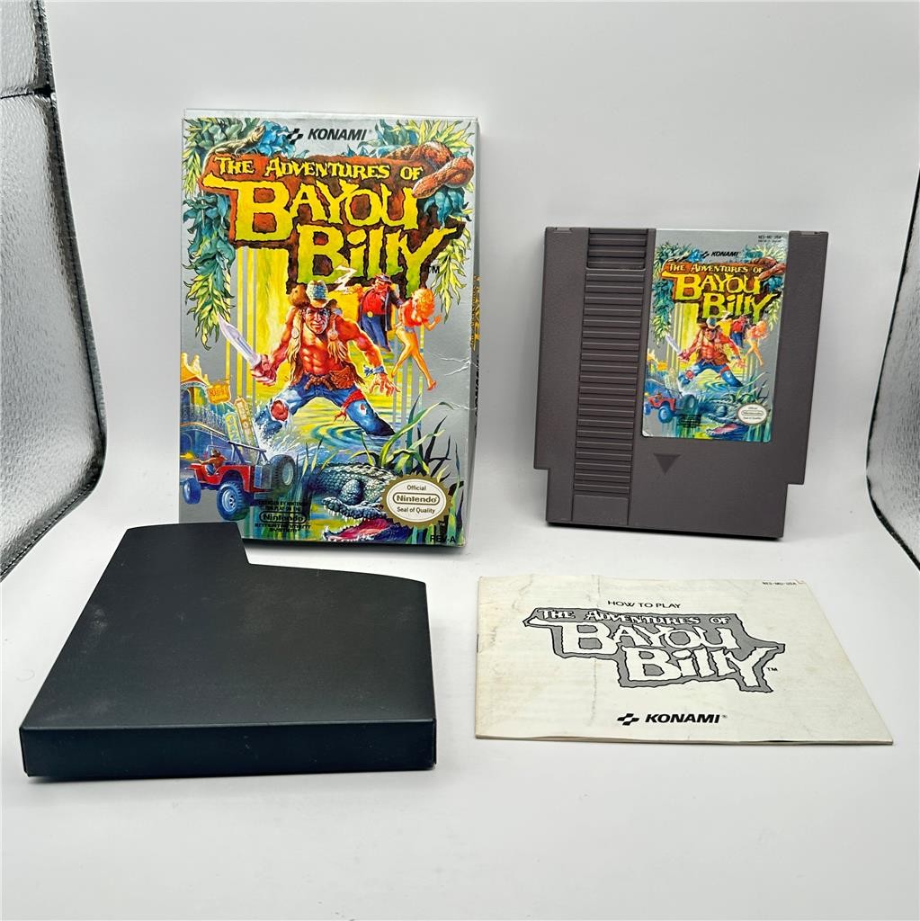 Adventures of Bayou Billy (Nintendo NES, 1989) CIB Compleate