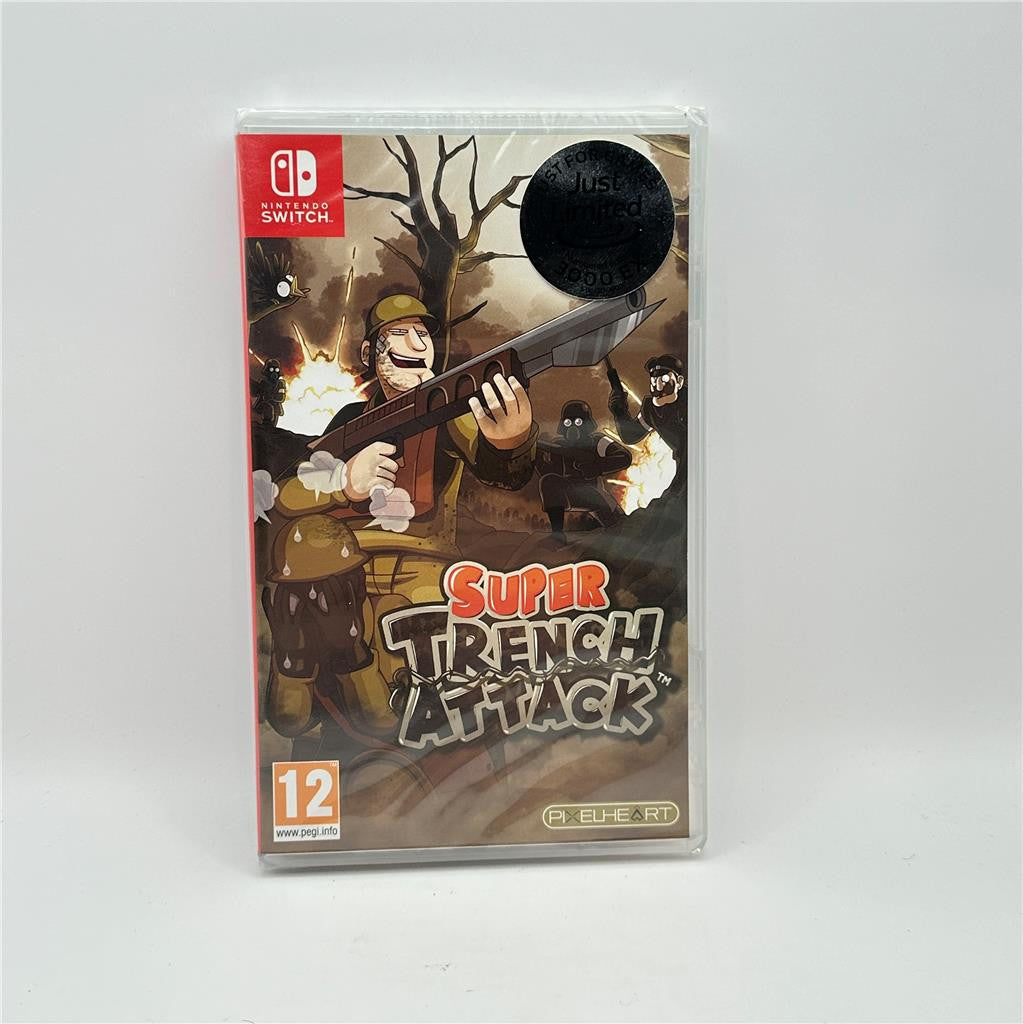 Super Trench Attack Nintendo Switch 1893/3000 PixelHeart SEALED