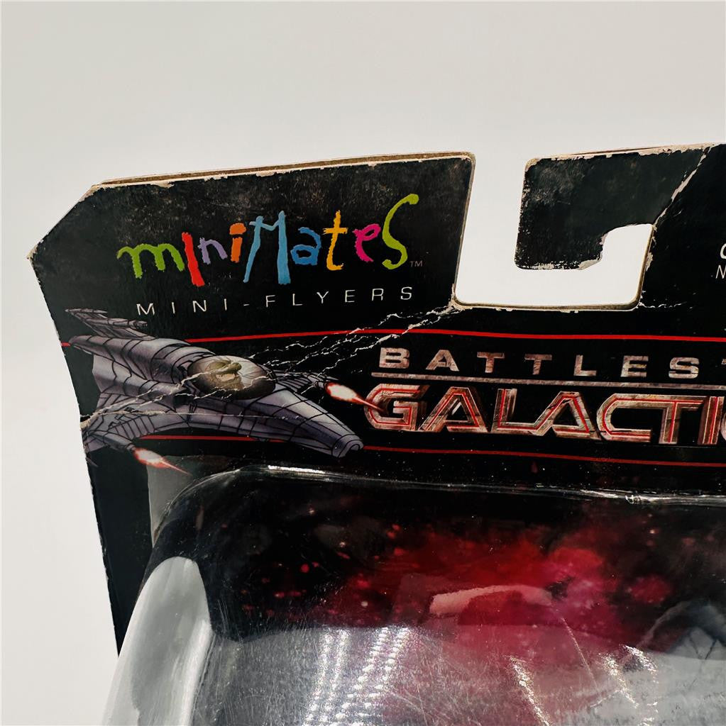 Minimates Battlestar Galactica Mark VII Viper with Exclusive Brendan Hot Dog Co