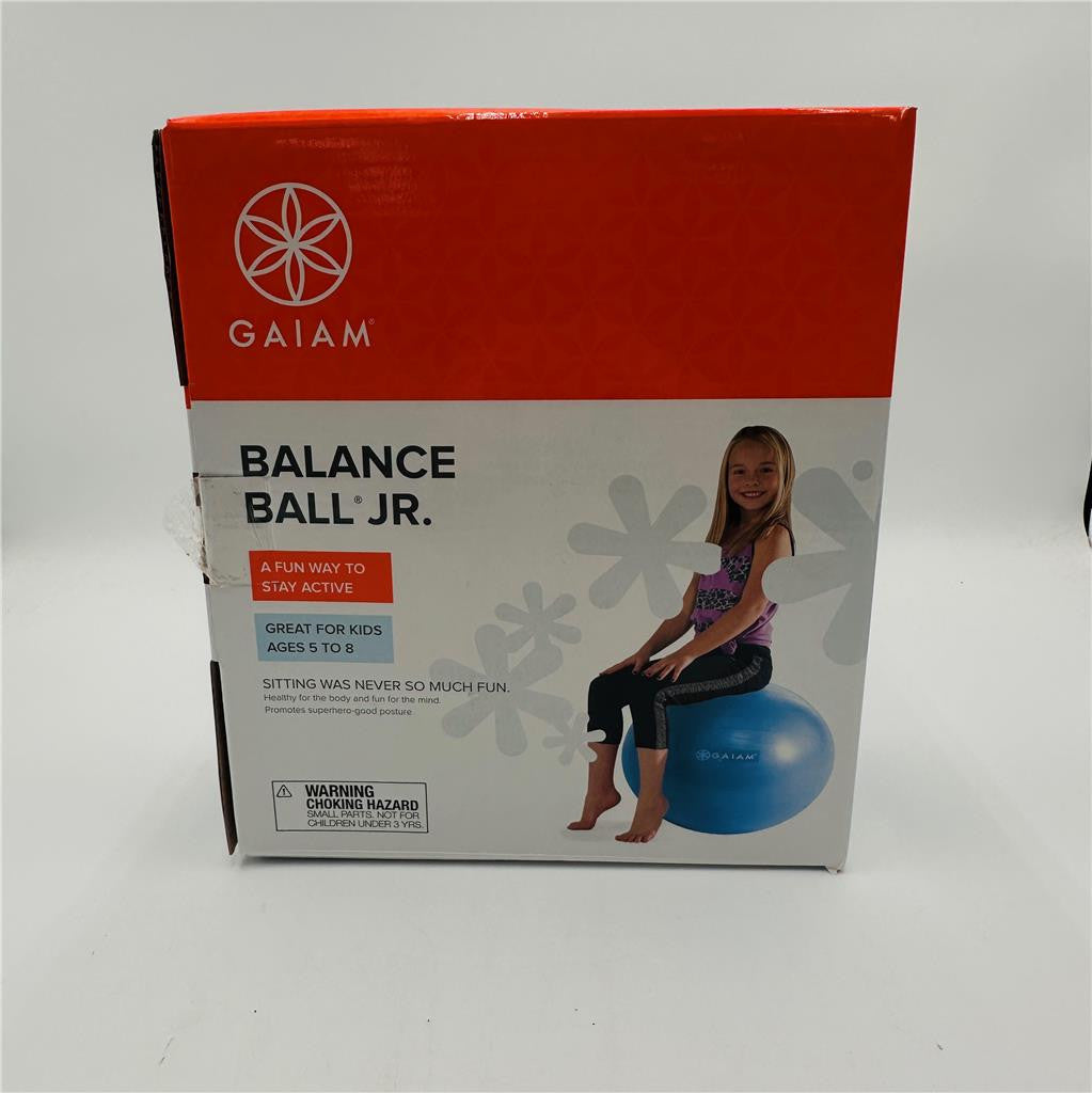 Gaiam Balance Ball JR-Kids' Exercise Stability Yoga Ball