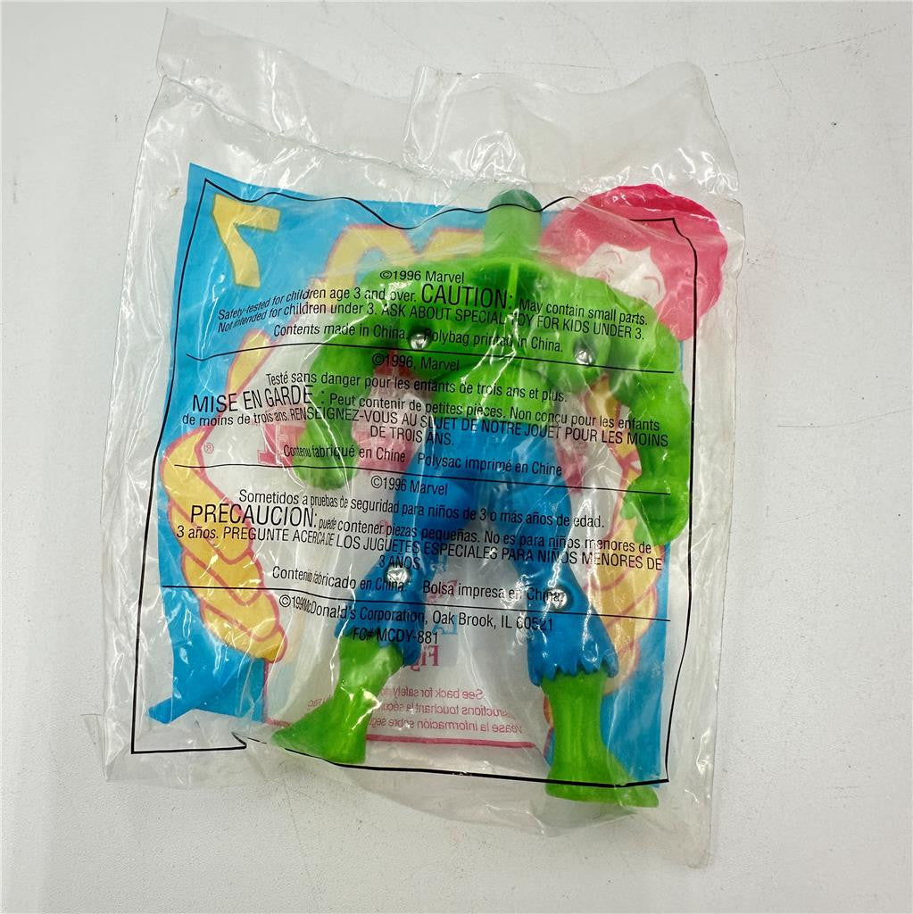 1996 McDonald's Marvel Hulk Sealed Toy