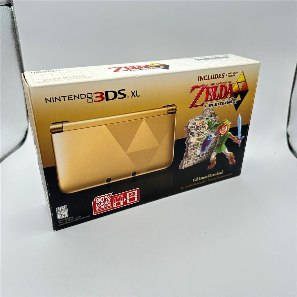 Nintendo 3DSXL The Legend Of Zelda: A Link Between Worlds BOX Man bags Only