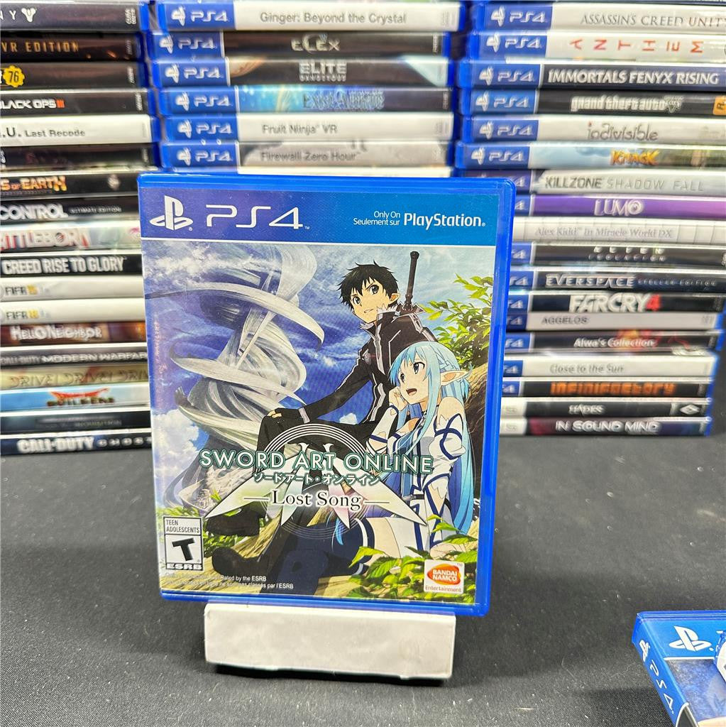 Sword Art Online: Lost Song (Sony PlayStation 4, 2015)