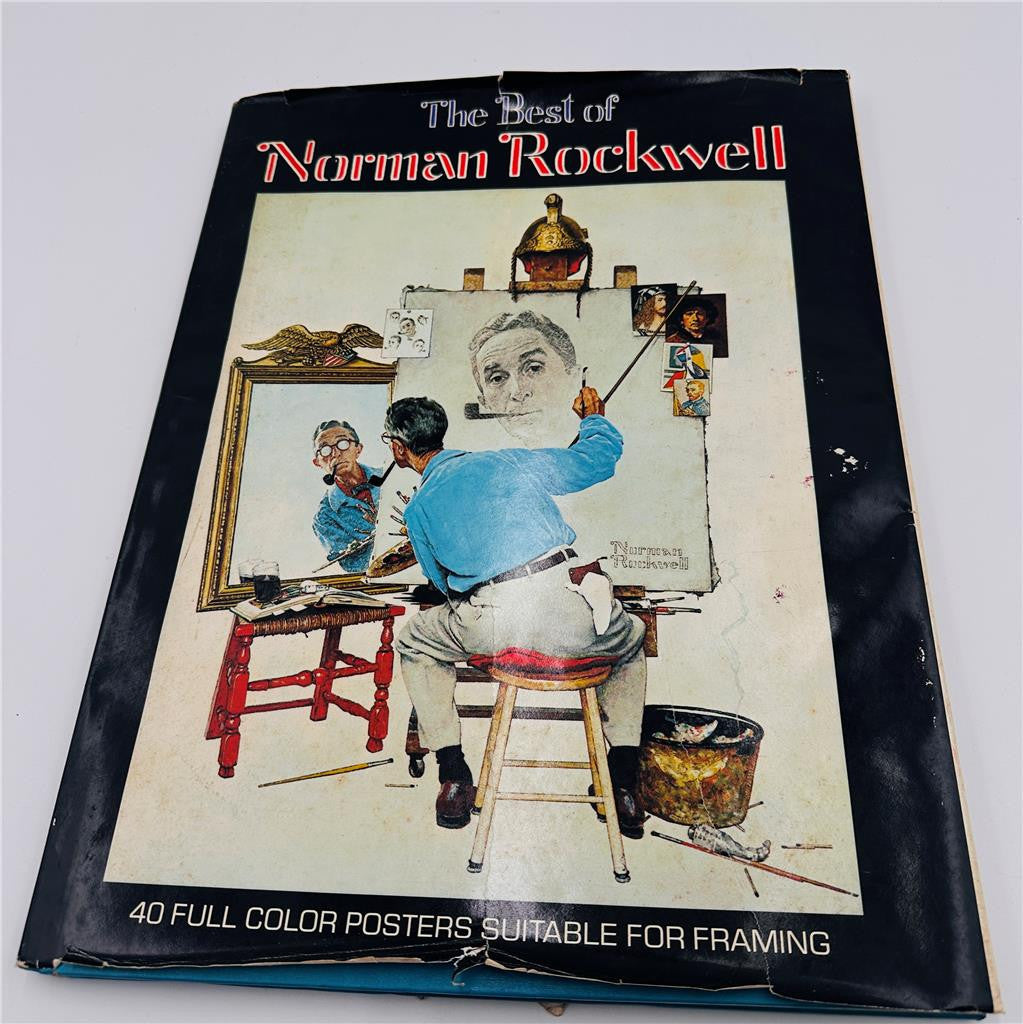 The Best of Norman Rockwell 1979 Introduction by Michael Schau